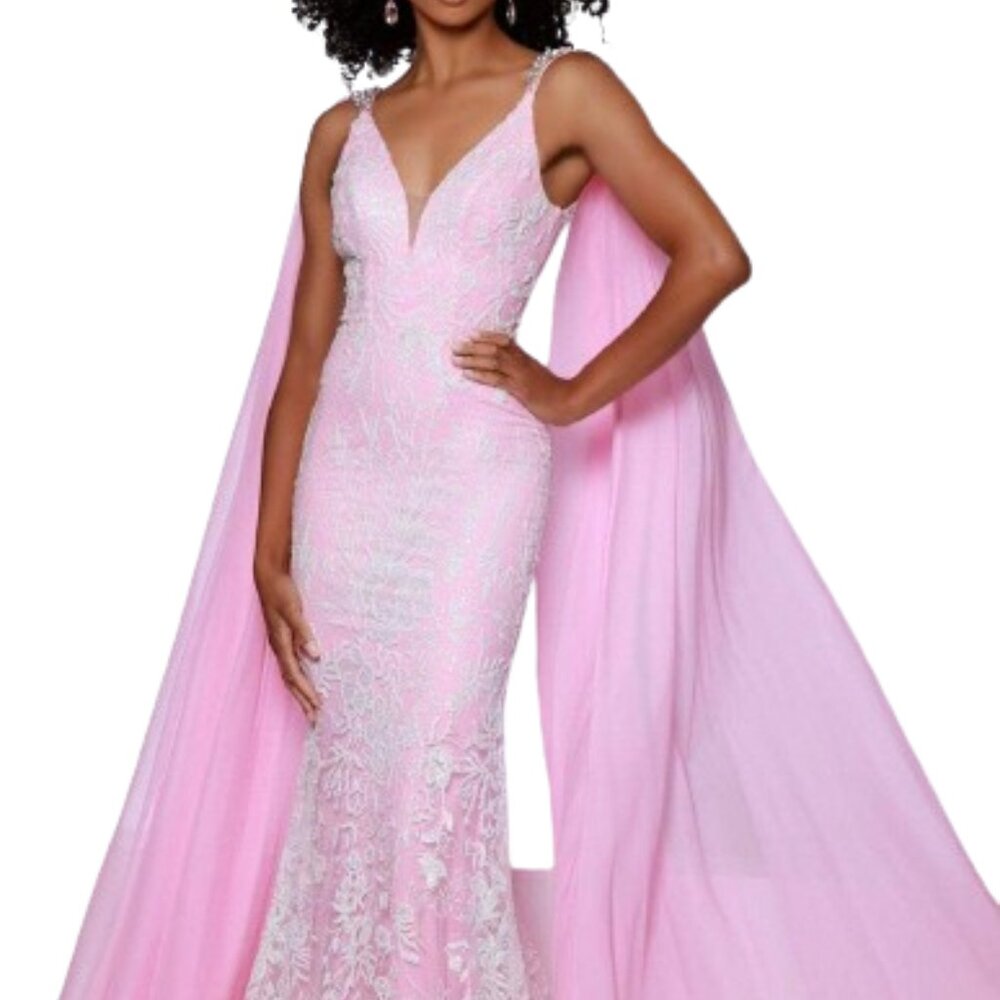 Johnathan Kayne 2826 Prom Dress Pink Size 6